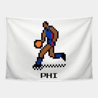 8-Bit Basketball - Philadelphia Tapestry