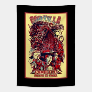 Godzilla ROE 1 Retro Tapestry