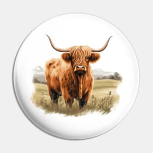 Highland Bull Pin