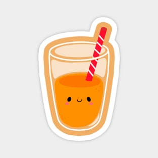 Cute Breakfast Friend - Orange Juice Magnet