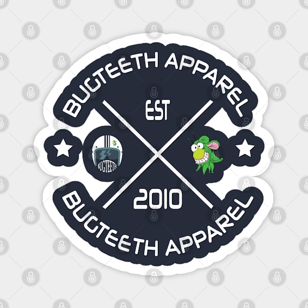 Bugteeth Apparel Circle split design Magnet by Bugteeth