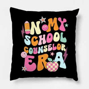 Groovy Back To School Teacher Pillow