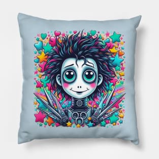 I Love Edward Scissorhands Pillow