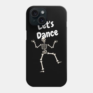 Fun Dancing Halloween Skeleton Phone Case