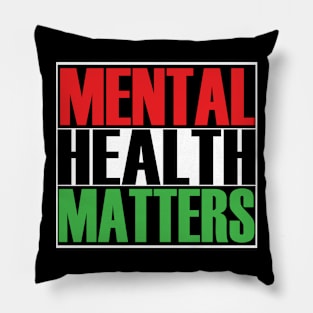 Mental Health Matters Pillow