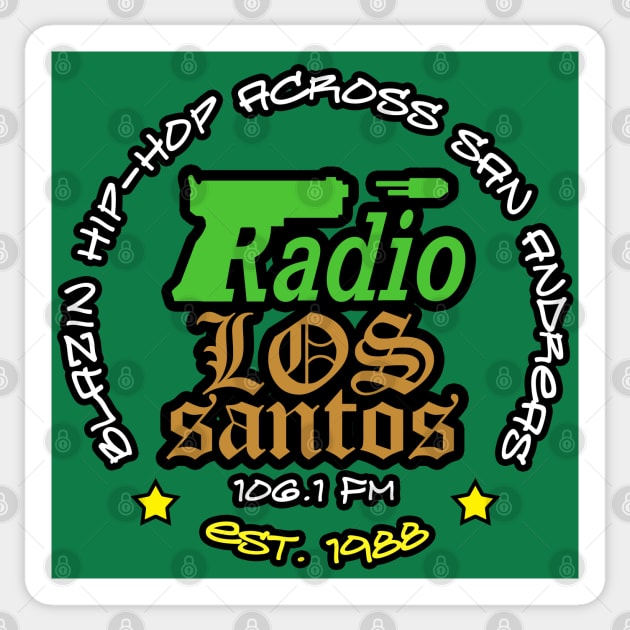 Radio Los Santos [GTA SAN ANDREAS] - San Andreas - Sticker