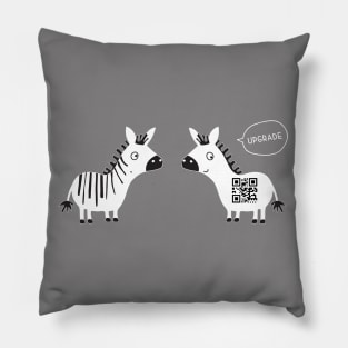 Uprgraded Zebra Pillow