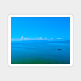 Minimalist Seascape Magnet