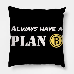 Bitcoin Traders Have A Plan B Cryptocurrency Pillow