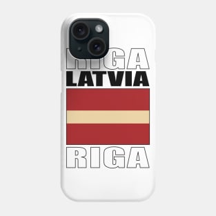 Flag of Latvia Phone Case