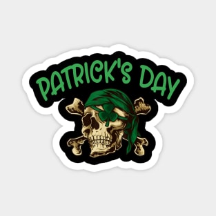 Arrrish Funny Irish Pirate St Patrick Day Magnet