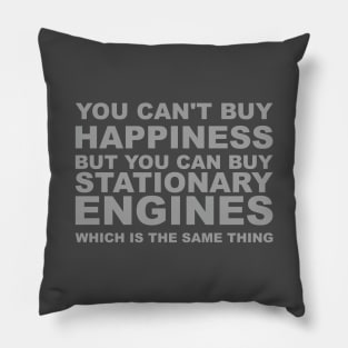 Stationary Engines Funny Design Pillow