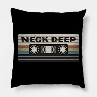 Neck Deep Mix Tape Pillow