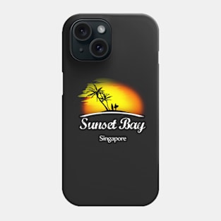 Sunset Bay Singapore. Phone Case