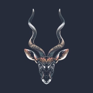 Lesser Kudu Face T-Shirt