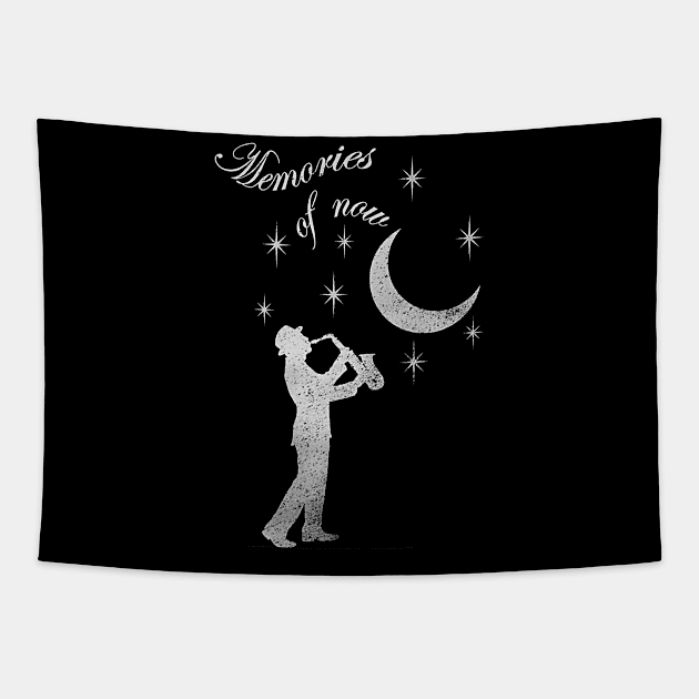 Memories of Now Duke Silver Black Tee Tapestry by truefriend