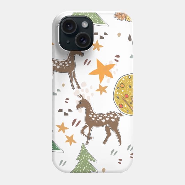 Deers Phone Case by KristinaStellar 