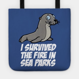 I Survived The Fire In Sea Parks - IT Crowd Tote