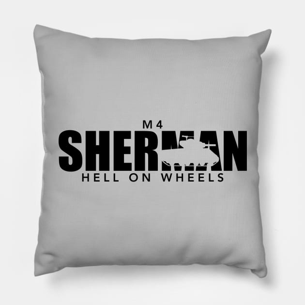 M4 Sherman Tank Pillow by TCP