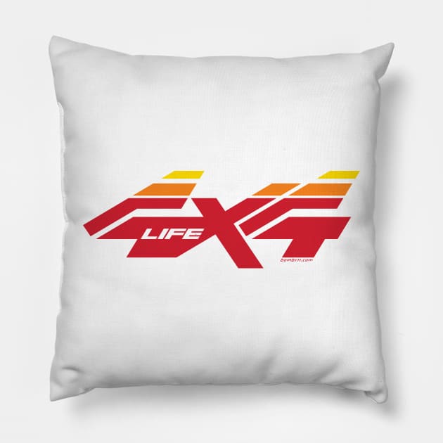 4x4 Life Pillow by Bomb171