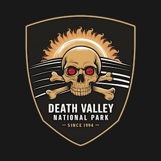 Death Valley National Park Skull Emblem T-Shirt