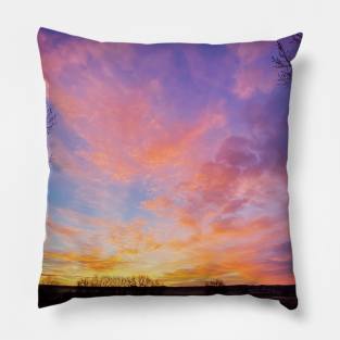 Summer sunrise Pillow