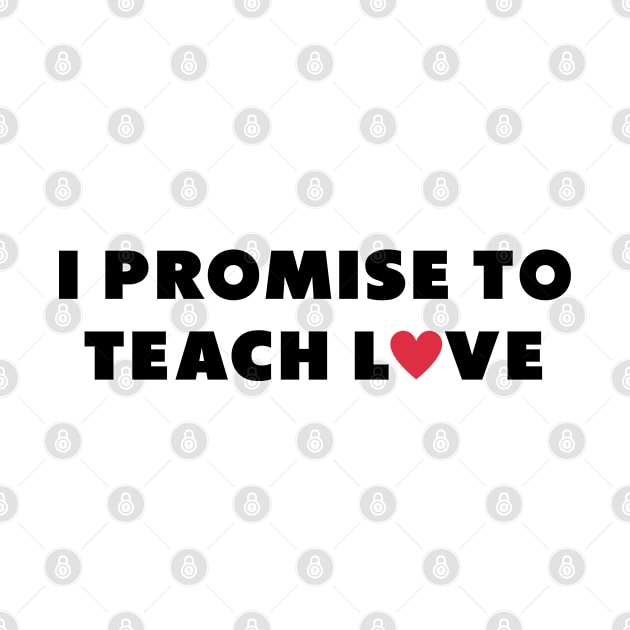 i promise to teach Love Black by Dolta