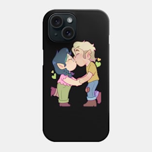 Huntlow - Kiss , hunterxhunter, hunter x hunter, killua, feitan, hisoka, kurapika, leorio, pitou, sparkle, gon Phone Case