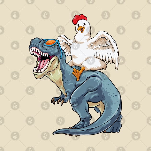 Chicken Rex Rodeo by GoshWow 