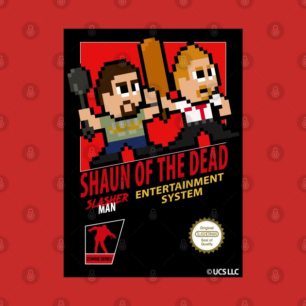 Shaun of the Dead retro 8-bit gaming by WithoutYourHead