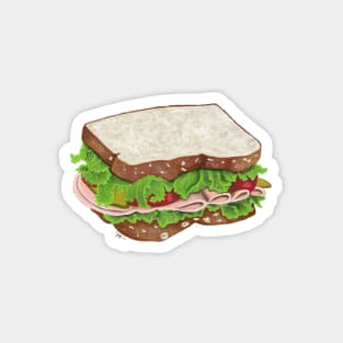 Have A Lovely Sandwich Magnet