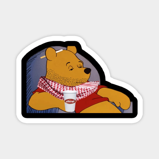 Arab Bear Magnet by Bododobird