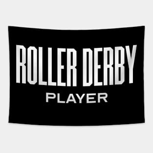 Roller Derby Player Tapestry