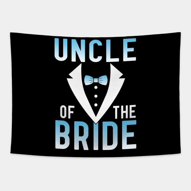 Uncle Of The Bride Groom Husband Wife Wedding Married Day Tapestry by joandraelliot