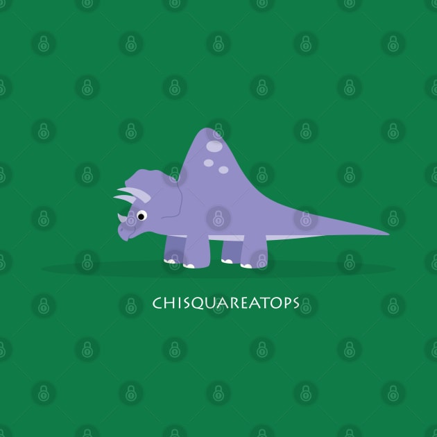 Chisquareatops - the Mathematics and Statistics Dinosaur by TARDISRepairman