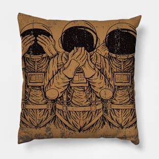 3 ASTRONAUTS Pillow