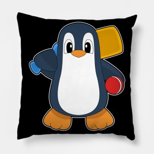 Penguin Cricket Cricket bat Pillow