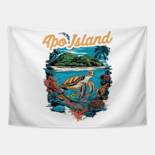 Apo Island Tapestry