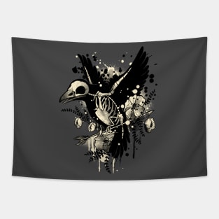 Raven bones Tapestry