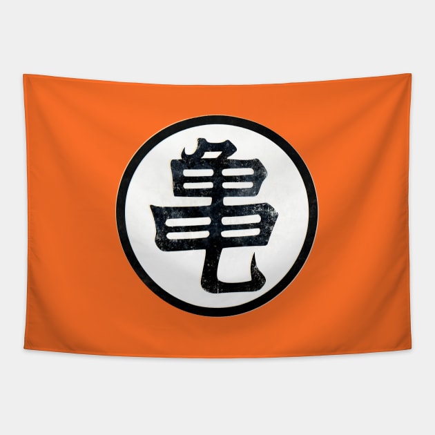 Goku Kame Turtle Symbol Gi Tapestry by FullmetalV