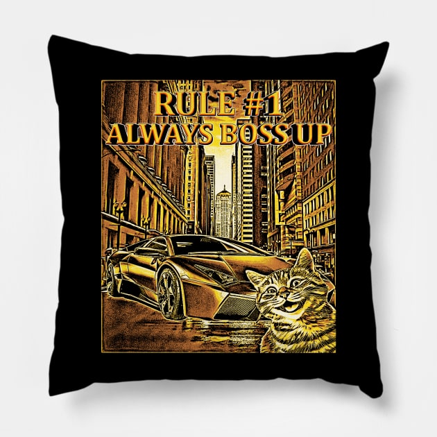 Always Boss Up Pillow by jawiqonata