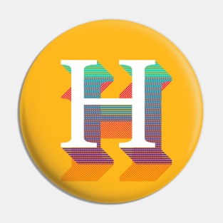 Letter H Pin