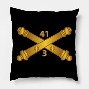 3rd Bn 41st Artillery  w Branch X 300 Pillow