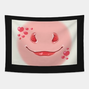 Pink Equine Face Tapestry