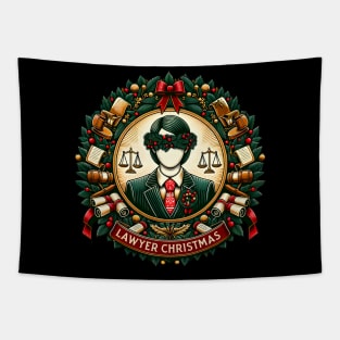 Lawyer Christmas Tapestry