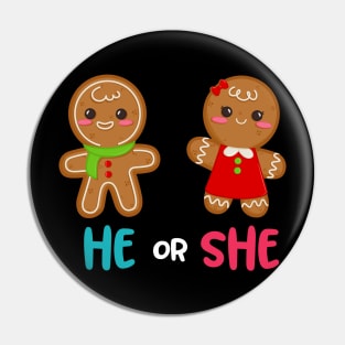 Christmas Keeper Of Gender Funny Pin