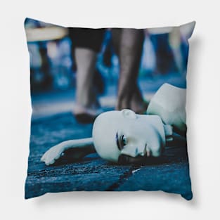 Mannequin Dreaming Pillow