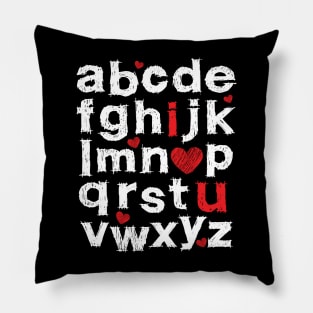 abc alphabet Pillow