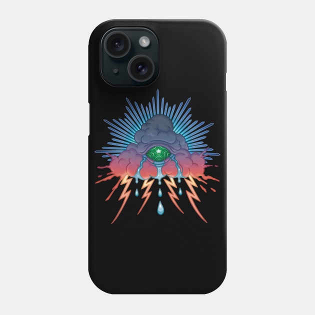 Eye of the Storm Phone Case by hardluckart