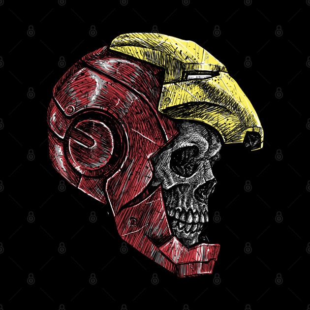 Iron Man Skull by Parin